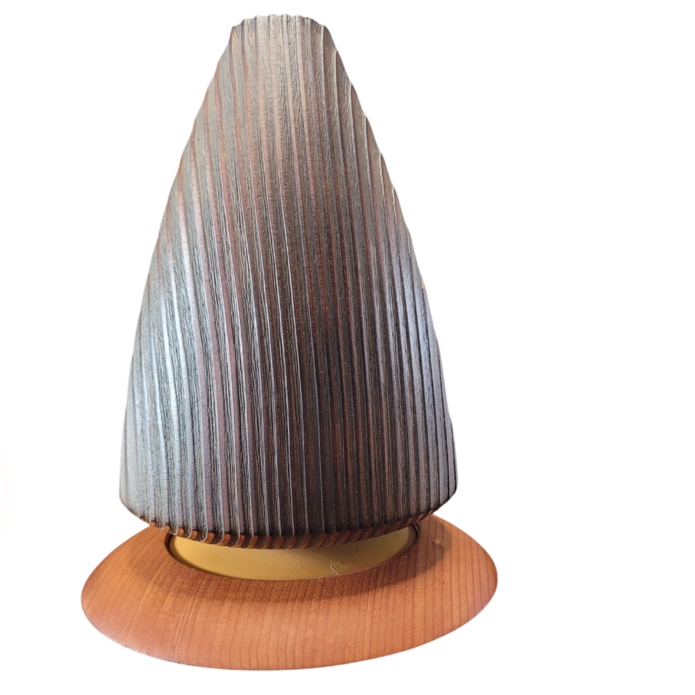 Tim Green Tree Sculpture with Ribbed Texture - Picture 8 of 16